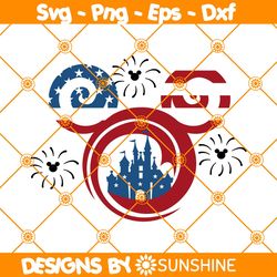 mickey mouse 4th of july svg, 4th of july svg, american flag svg, patriotic svg, memorial day freedom svg