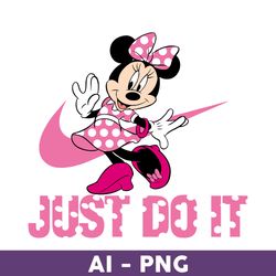 Nike Minnie Polka Dots Pink Logo Png, Nike Png, Nike Logo Fashion Png, Nike Logo Png, Fashion Logo Png - Downloan File