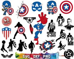 Captain America svg, Avengers Captain America svg, superhero svg png