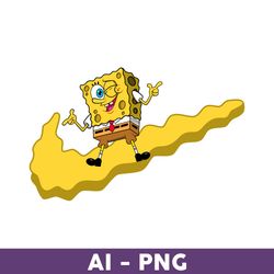 Nike Spongebob Png, Spongebob Png, Nike Logo Fashion Png, Nike Logo Png, Fashion Logo Png - Download