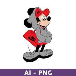 Nike Mickey Mouse Png, Mickey Mouse Png, Disney Png, Nike Logo Fashion Png, Nike Logo Png, Fashion Logo Png - Download