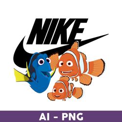 Nike Finding Nemo Png, Finding Nemo Png, Disney Png, Nike Logo Fashion Png, Nike Logo Png, Fashion Logo Png - Download