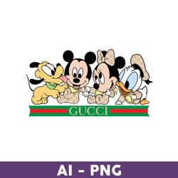 Gucci Mickey And Friends Png, Mickey Mouse Png, Gucci Logo Fashion Png, Gucci Logo Png, Fashion Logo Png - Download