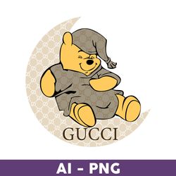Pooh Bear Gucci Png, Winnie The Pooh Png, Gucci Png, Gucci Logo Fashion Png, Gucci Logo Png, Fashion Logo Png - Download