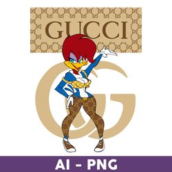 Gucci Woody Woodpecker Png, Gucci Png, Gucci Logo Fashion Png, Gucci Logo Png, Fashion Logo Png - Download