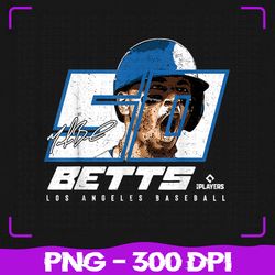 Mookie Betts PNG, Los Angeles PNG, Sublimation, PNG Files, Sublimation PNG, PNG, Digital Download