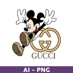 Gucci Mickey Mouse Png, Mickey Mouse Png, Gucci Logo Fashion Png, Gucci Logo Png, Fashion Logo Png - Download