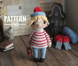 Moomin Valley Too-Ticky  Crochet Pattern, Moomintrolls Too-Ticki Amigurumi Doll