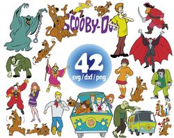 Scooby Doo svg, Scooby Doo and Shaggy svg, Scooby Doo birthday svg png