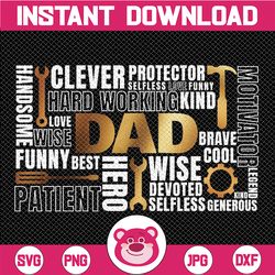 Dad Tool SVG -Father's Day Svg - Dad Svg - Father's Day sign - Father's Day Shirt - Tools SVG - Dad Sign - Father - dad'