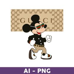 Gucci Mickey Mouse Png, Mickey Mouse Png, Disney Png, Gucci Logo Fashion Png, Gucci Logo Png, Fashion Logo Png -Download