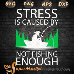 Stress Caused By Not Enough Fishing Stock Vector (Royalty Free) 2371804001