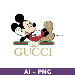 Gucci Mickey Mouse Png, Mickey Mouse Png, Disney Png, Gucci Logo Fashion Png, Gucci Logo Png, Fashion Logo - Download