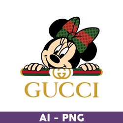 Gucci Minnie Mouse Png, Minnie Mouse Png, Disney Png, Gucci Logo Fashion Png, Gucci Logo Png, Fashion Logo - Download