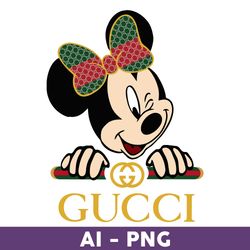 Gucci Minnie Mouse Png, Minnie Mouse Png, Disney Png, Gucci Logo Fashion Png, Gucci Logo Png, Fashion Logo - Download