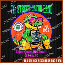 7th Street Gator Band png, PNG High Quality, PNG, Digital Download