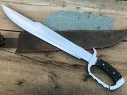 D2 steel Hunting Knife, Fixed Blade Knife, Viking Knife, Hunting knife, Hand Made Knives Gifts For Men USA, Canada