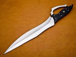 custom handmade knife Carbon Steel knife steel TRENCH KNIFE hunting knife Bowie knife anniversary Gift
