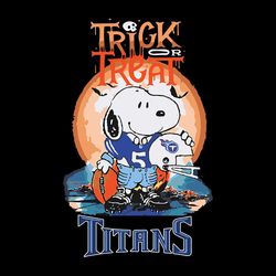 Trick Treat Snoopy Teams Tennessee Titans, NFL Svg, Football Svg, Cricut File, Svg