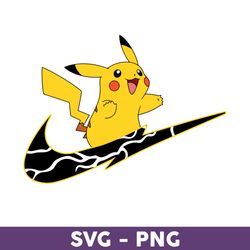 Nike Pikachu Png, Pokemon Png, Pokemon Nike Logo Png, Nike Logo Fashion Png, Nike Logo Png, Fashion Logo Png - Download