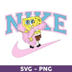 Spongebob Nike Svg, Spongebob Svg, Nike Logo Fashion Svg, Nike Logo Svg, Fashion Logo Svg - Download File