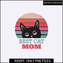 Best Cat Mom PNG | Sublimation Mum Mug | Mother's Day