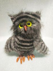 Stuffed owl soft Plush decor Owl Toy Animal Plush Toy Cute Woodland animals Stuffed plush owl Halloween owl Bird toy