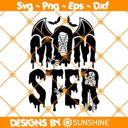 Momster SVG PNG, Halloween Svg, Halloween Mom Shirt Svg, Spooky Mama Svg, Spooky Mom Svg, File For Cricut