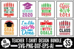 Teacher SVG Bundle, Big Bundle SVG file for Cricut, Teacher bundle SVG - Teacher shirt svg - Tee bundle - Motivational D