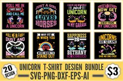 Unicorn Quotes SVG Bundle, Unicorn PNG file, unicorn shirt png, unicorn birthday svg, clipart, cut file, cricut, silhoue
