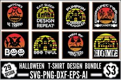 HALLOWEEN DESIGN BUNDLE- Halloween designs and Halloween png, Halloween T-shirts, - T-Shirt Designs, pod Designs