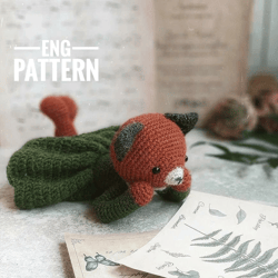 Pattern Crochet Fox doll , Amigurumi Foxie doll, Crochet animals tutorial