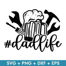 Dad Life Svg, Dad Svg, Father's Day Svg, Png Dxf Eps, Instant Download File
