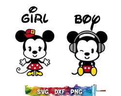 Disney Mickey Mouse boy svg, Minnie Mouse girl clubhouse svg, Mickey svg png
