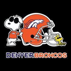 Denver Broncos Snoopy NFL Svg, Football Svg, Cricut File, Svg