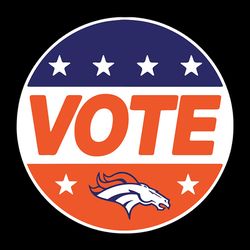 Vote Team Denver Broncos,NFL Svg, Football Svg, Cricut File, Svg