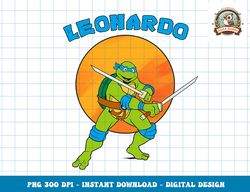 Mademark x Teenage Mutant Ninja Turtles - Leonardo Standing Strong png, digital download,clipart, PNG, Instant Download,