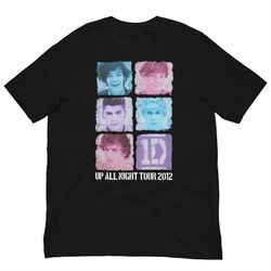 2012 One Direction Up All Night Tour Unisex Shirt, Harry Styles Story Up All Night Tour Shirt, One Direction Shirt, Tee