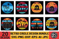 Retro Circle Design Bundle