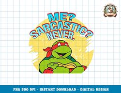 Mademark x Teenage Mutant Ninja Turtles - Raphael - Sarcastic Tank Toppng, digital download,clipart, PNG, Instant Downlo