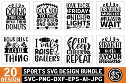 Sports SVG Bundle, Sports SVG, Sports Tools svg, Baseball svg, Soccer svg, Sport balls svg, American Football svg, Sport