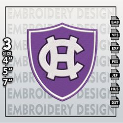 Holy Cross Crusaders Embroidery Designs, NCAA Logo Embroidery Files, NCAA Holy Cross, Machine Embroidery Pattern