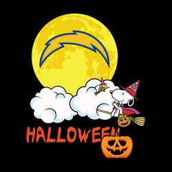 Halloween Snoopy Los Angeles Chargers,NFL Svg, Football Svg, Cricut File, Svg