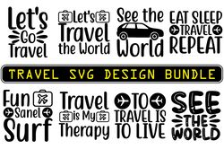 Travel SVG Design Bundle