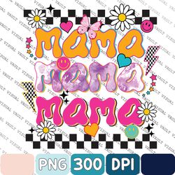 Trendy Mama Png, Summer Mama Design, Boho Mama Png, Girl Mama, Retro Mama Png, Mama Sublimation Design, Lightning Bolt P