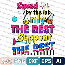 Lab Week Team Svg, Only The Best Support The Rest Svg, Lab Scientist Svg
