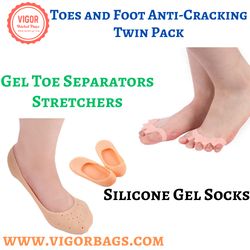 Toes and Foot Anti-Cracking Twin Pack(non US Customers)