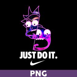 Rick and Morty Nike Just Do It Png, Rick and Morty Swoosh Png, Nike Logo Png, Rick and Morty Png - Download File