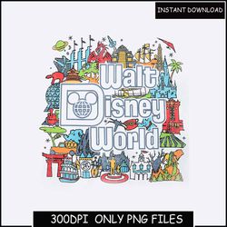 Retro DisneylandResort Comfort Color PNG| Vintage DisneylandParks PNG| Disney100Years Of Wonder| DisneylandTrip Png