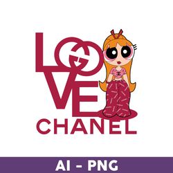 Powerpuff Girls Chanel Png, Chanel Png, Powerpuff Girls Png, Cartoon Chanel Png, Fashion Brands Png, Chanel Logo Png